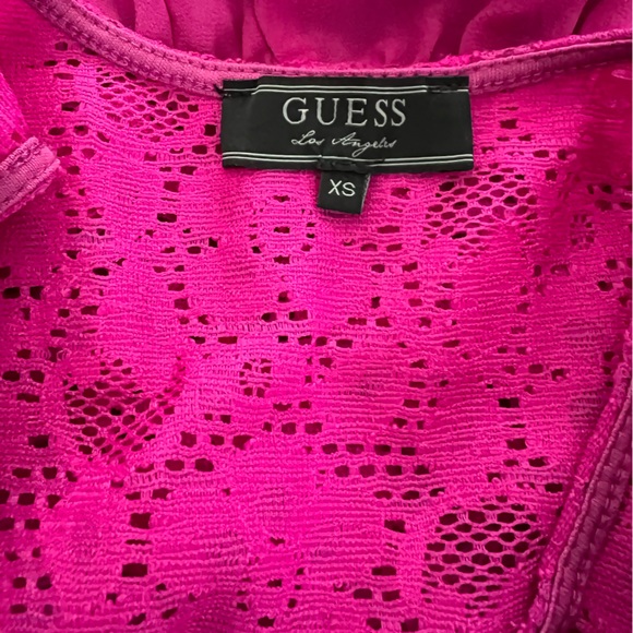 GUESS Magenta High-Low Dress 💖 - Picture 6 of 7